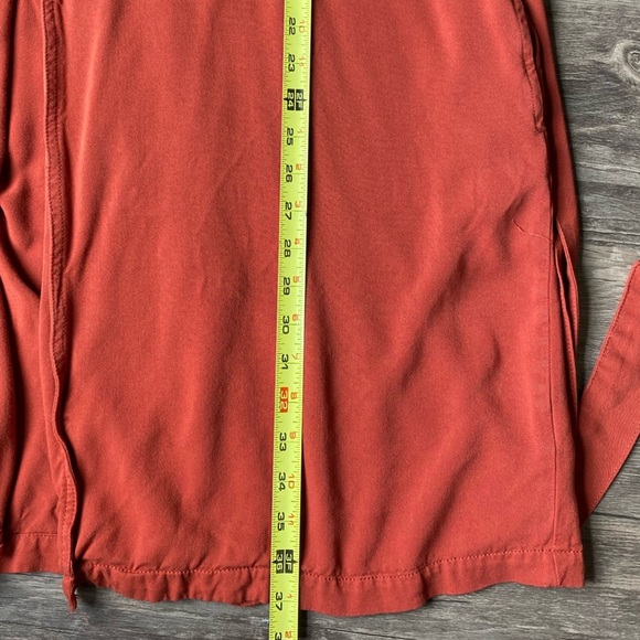 Miami Women’s Orange Long Sleeve Midi Dress Size S - Picture 4 of 7